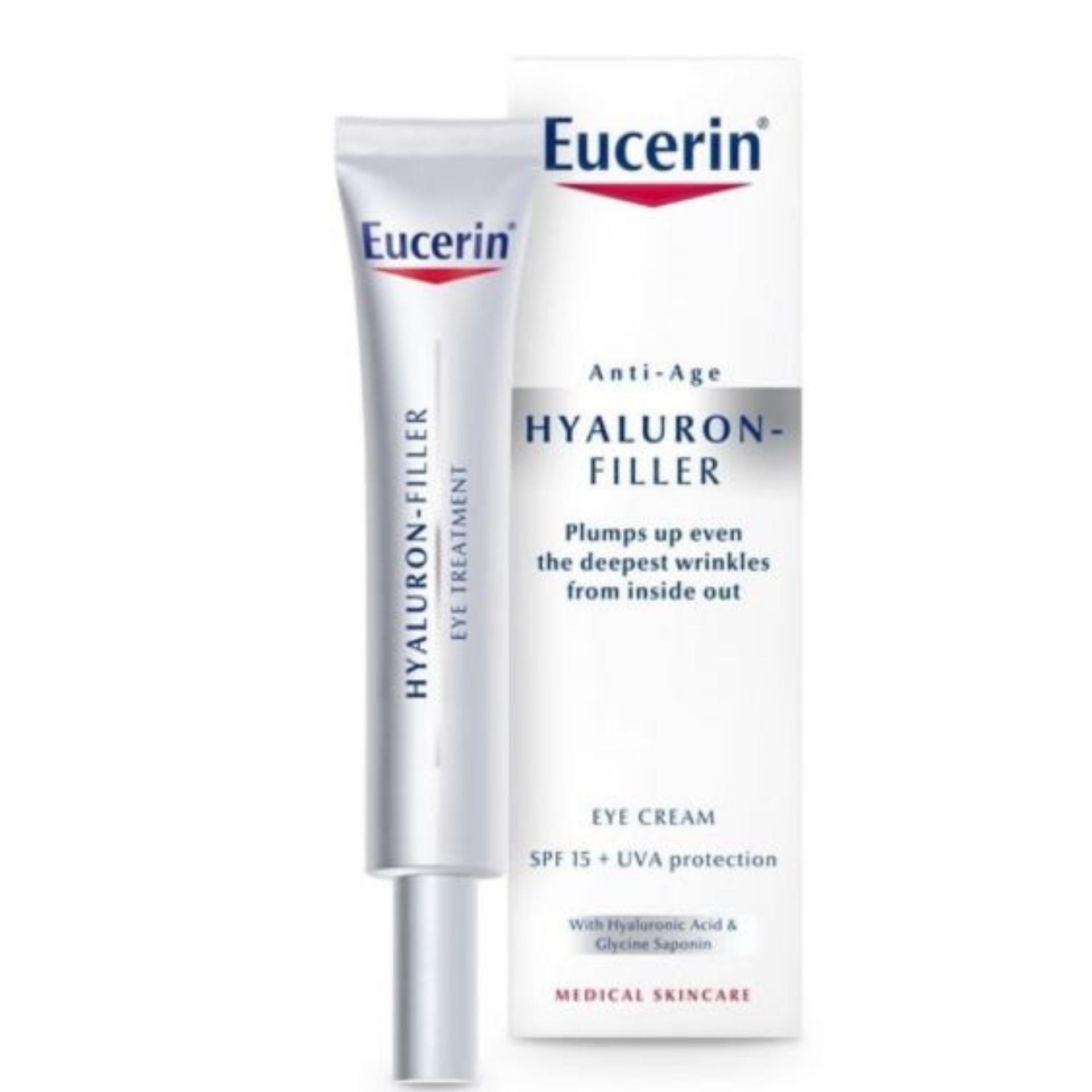 Kem dưỡng làm mờ vết nhăn vùng mắt Hyaluron Eyes - Eucerin 63536