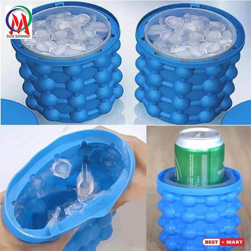 ỐC LÀM ĐÁ VIÊN BẰNG SILICON NHỰA DẺO