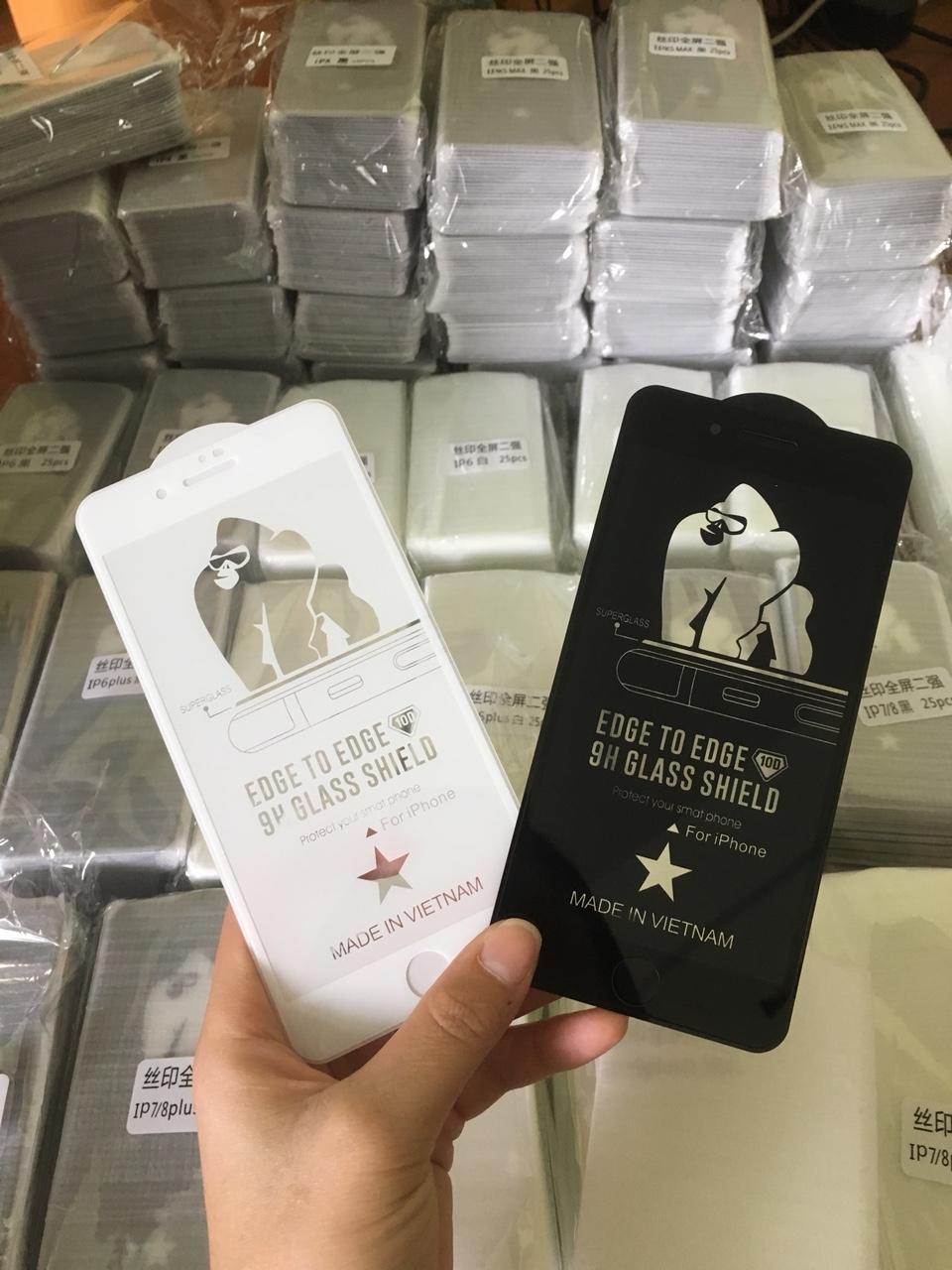 Kính cường lực full màn 10d kingkong cho iphone 6 made in vietnam