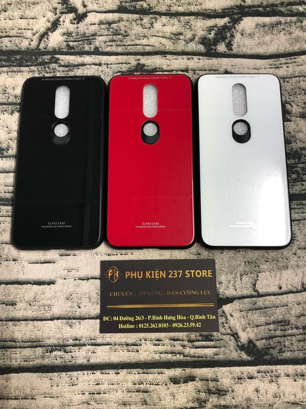 Ốp lưng nokia x6 2018 ốp lưng kính cường lực cao cấp
