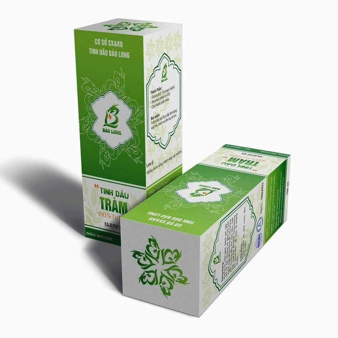 Free ship-Tinh Dầu Tràm - Chai Tinh Dầu Tràm nguyên chất tự nhiên 100% Bảo Long - Chai 100ml
