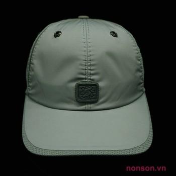 NÓN KẾT ,MŨ LƯỠI TRAI VẢI DÙ - DÁNG SƠN (GHI)