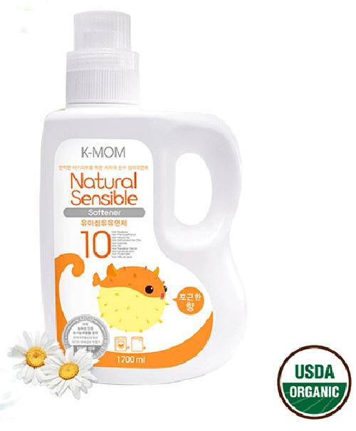 Nước xả vải sơ sinh với chiết xuất thảo mộc hữu cơ k-mom