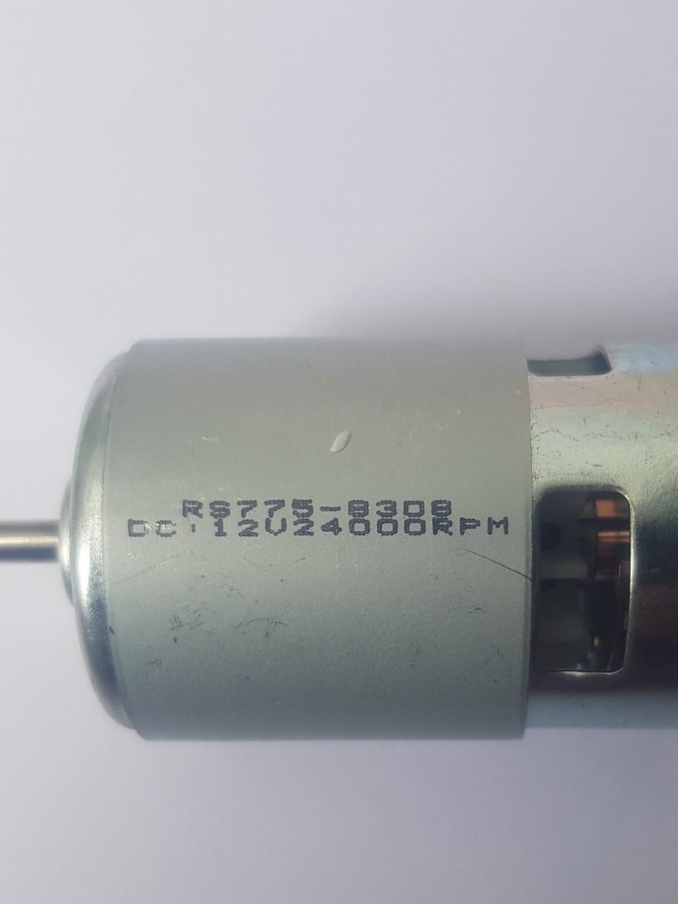 Motor 12v 775 công suất 288w tốc độ 24000 vòng ( 2 Đầu Bạc Đạn)