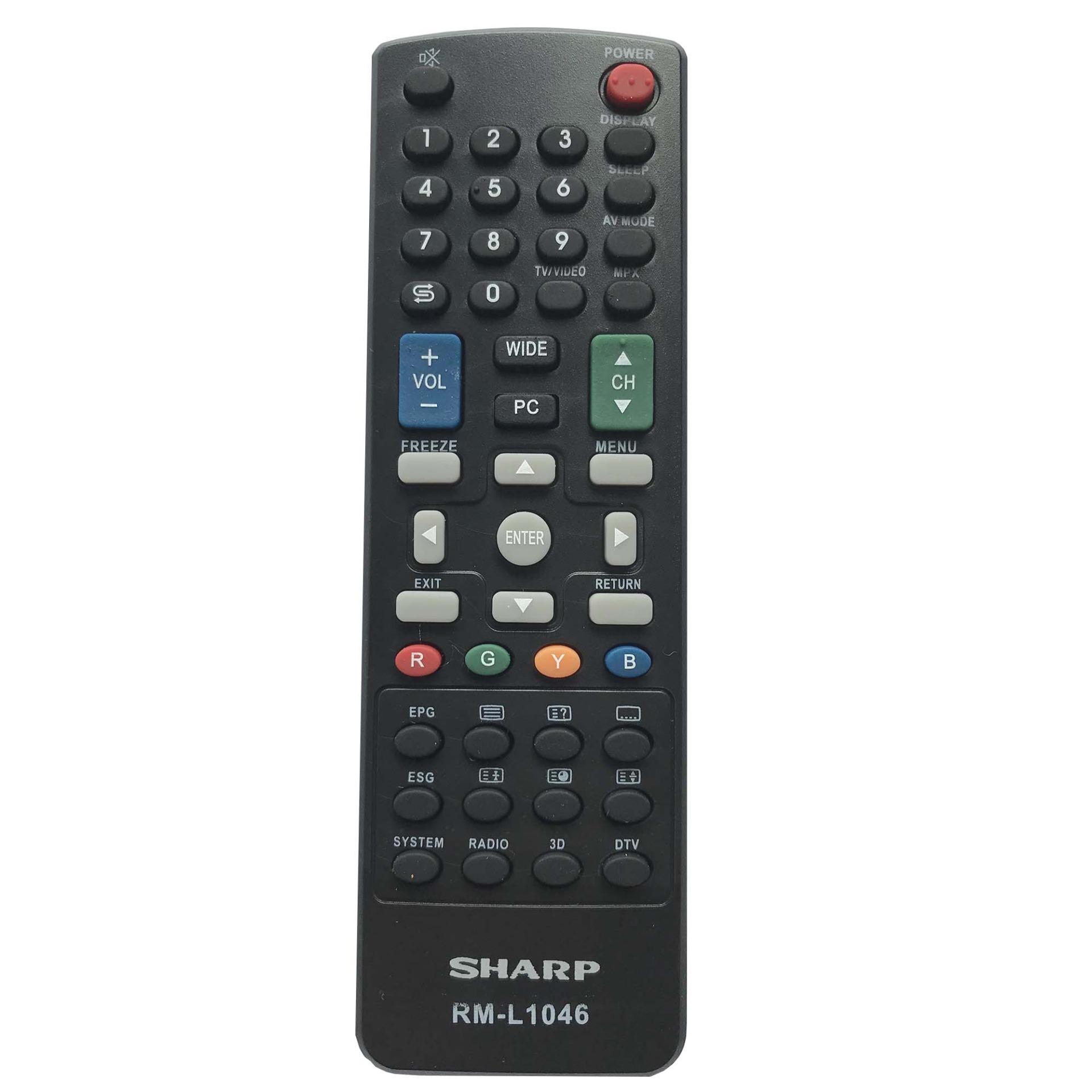 Điều khiển tivi sharp rm-l1046