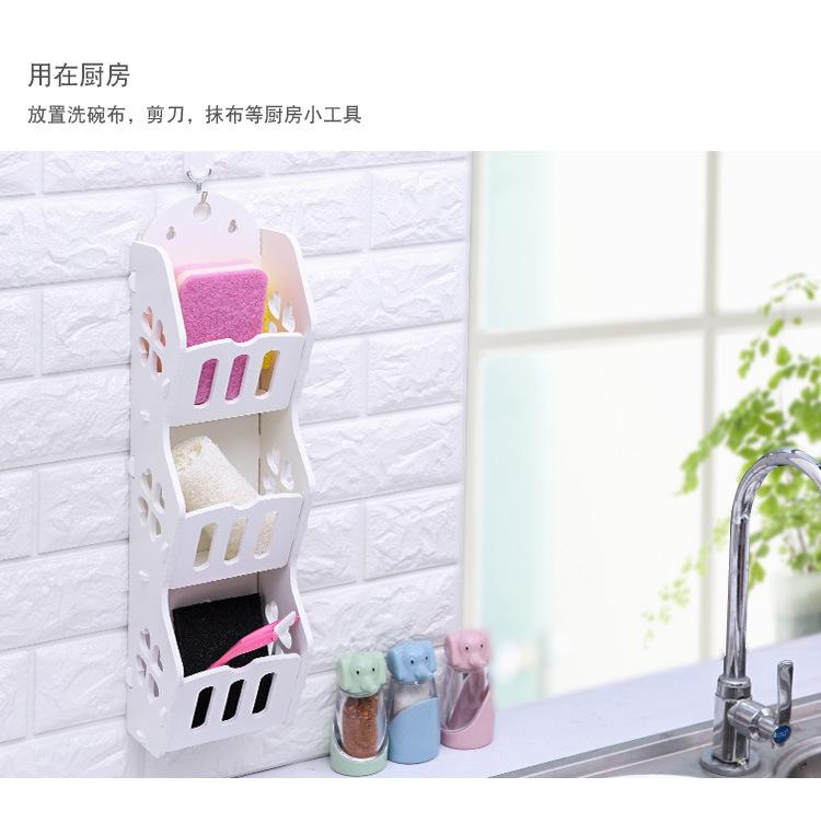 Kệ để đồ treo tường 3 tầng tiện ích - Kệ treo tường, Kệ tiện lợi, Kệ 3 tầng, Kệ tiện ích, Kệ trang trí phòng khách, Kệ bếp, Kệ gia vị