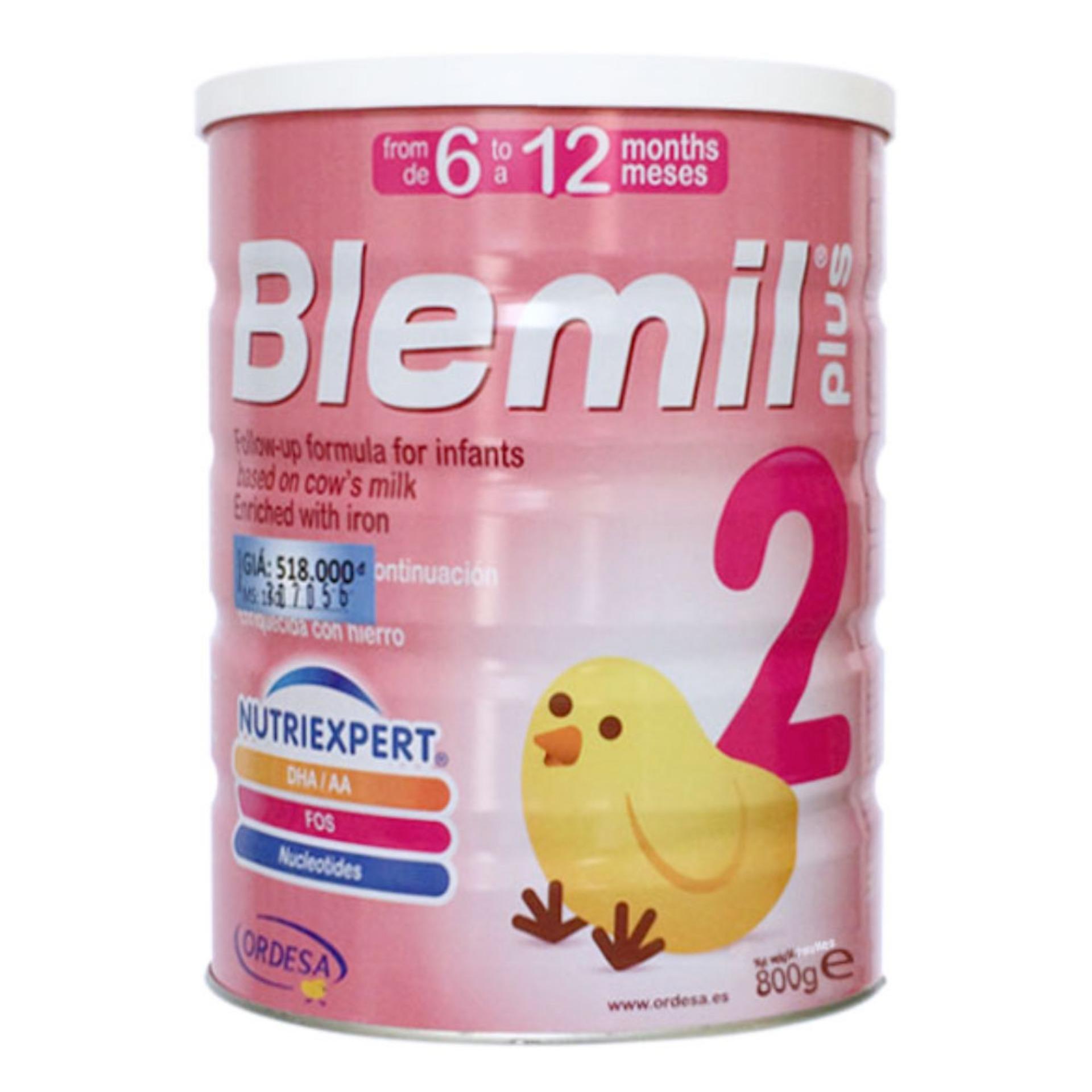 Sữa bột blemil 2 800g