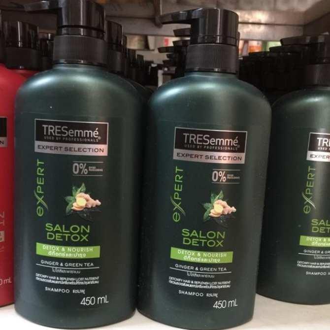 Combo bộ dầu gội và xả Tresemme salon detox chuẩn salon thái lan 450ml