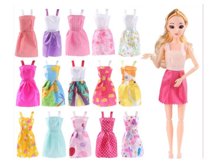 Hướng dẫn cách may váy hở vai cho búp bê Barbie tập 7  YouTube