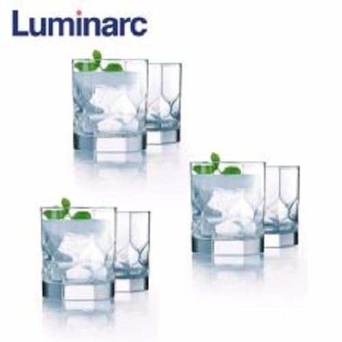 Bộ 6 ly thủy tinh thấp luminarc octime diamond 300ml j4134/7925