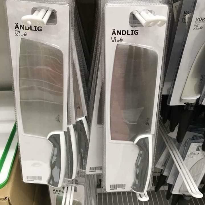 Dao chặt, thái đa năng ikea