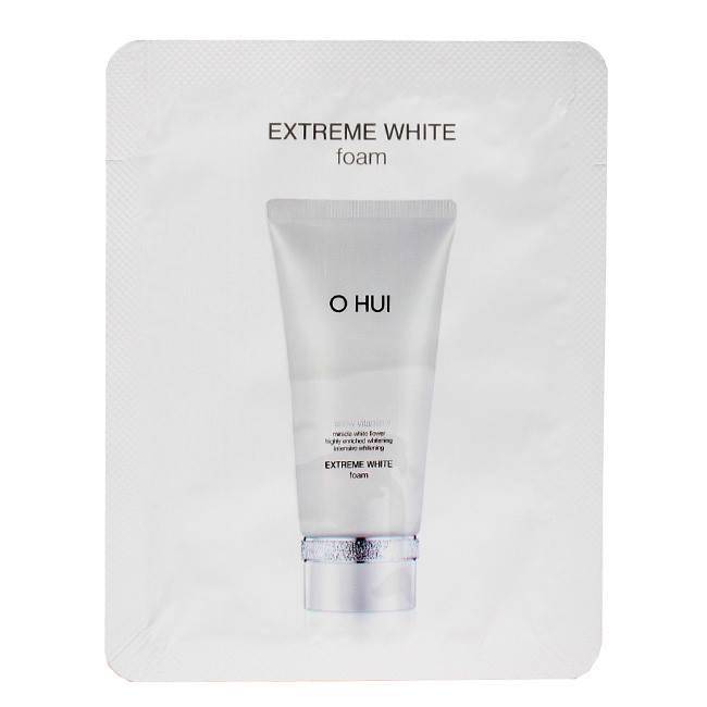 Set 5 gói sữa rửa mặt dưỡng trắng da - Set 5pcs Ohui Extreme White Foam Snow Vitamin