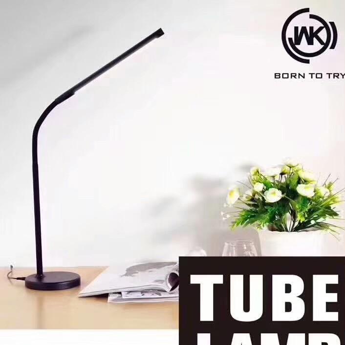 Đèn làm việc, đèn học công nghệ LED thiết kế cao cấp tích điện thông minh chống cận để bàn đa chức năng WK Design WT - L04