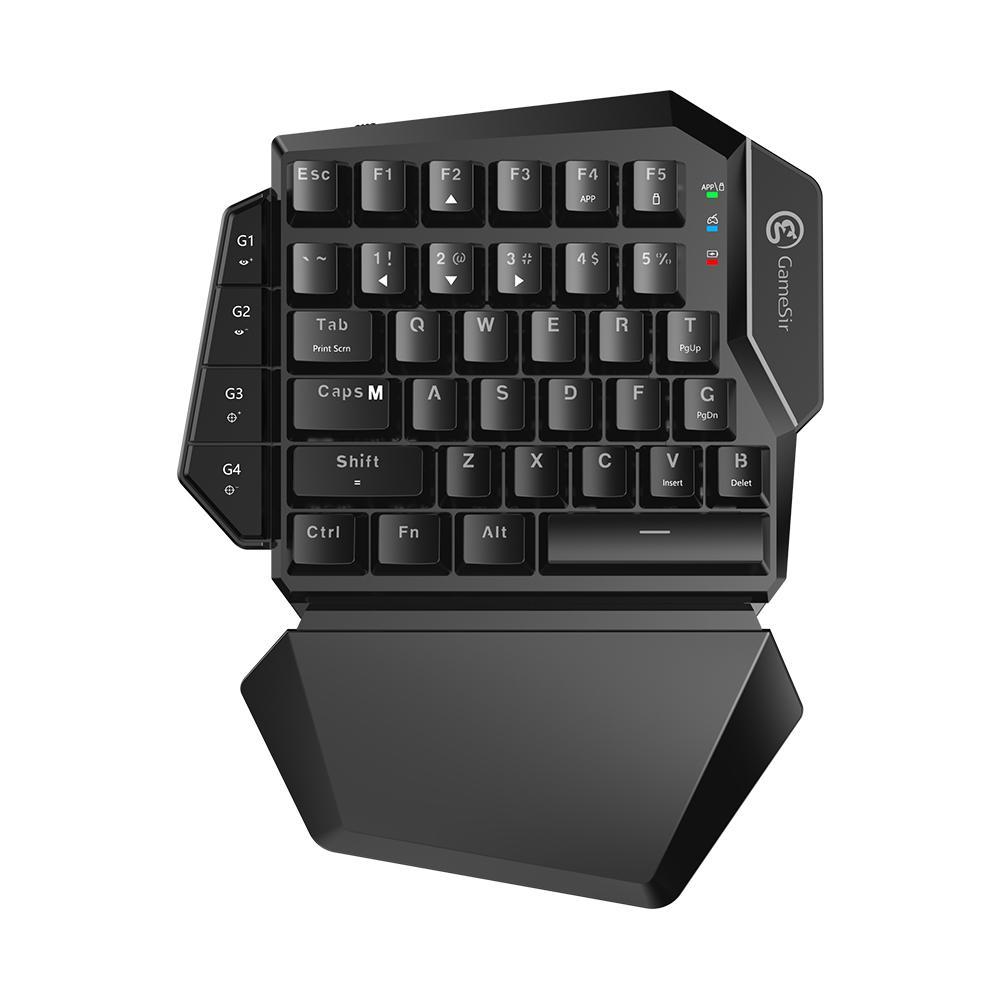 Bàn phím một tay GameSir VX AimSwitch chơi chuột và bàn phím PUBG cùng game FPS cho PS4, Xbox one và Nintendo switch