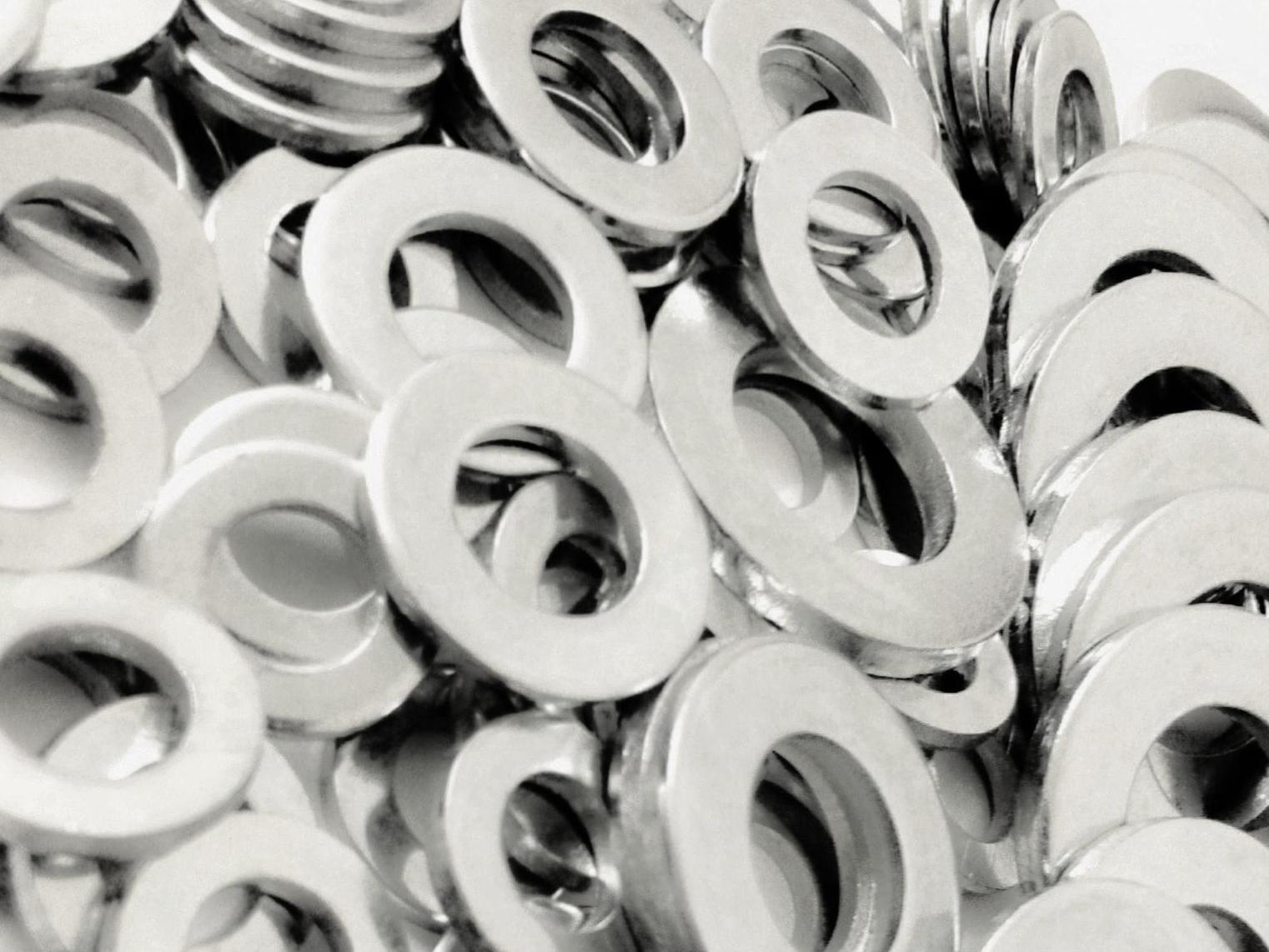 [Long đền][1 ký] 1 ký long đền tròn xi trắng dùng với bu lông, con tán hoặc ốc vít