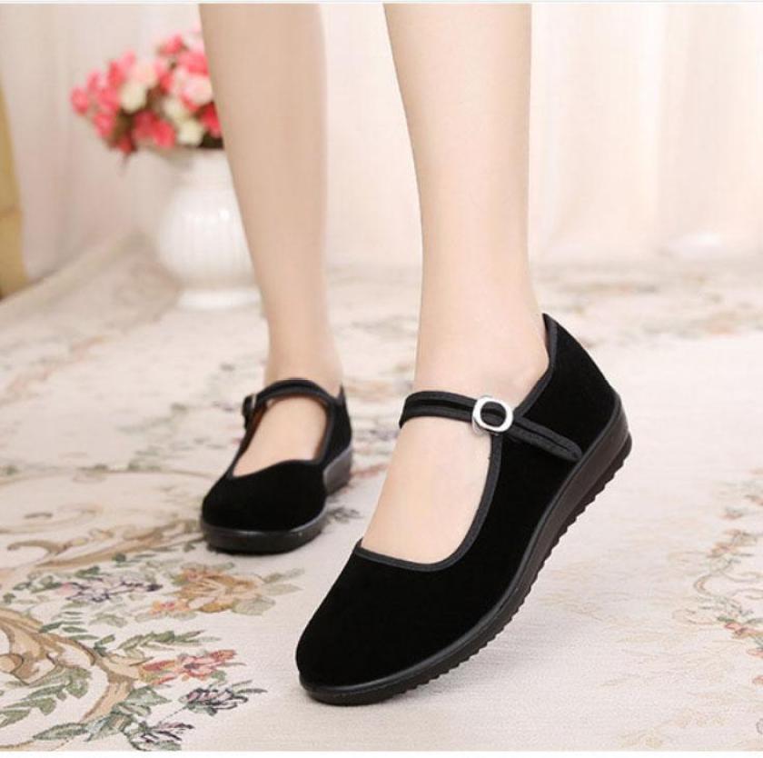 Giày nữ buộc dây ngang kiểu cổ điển giá rẻ