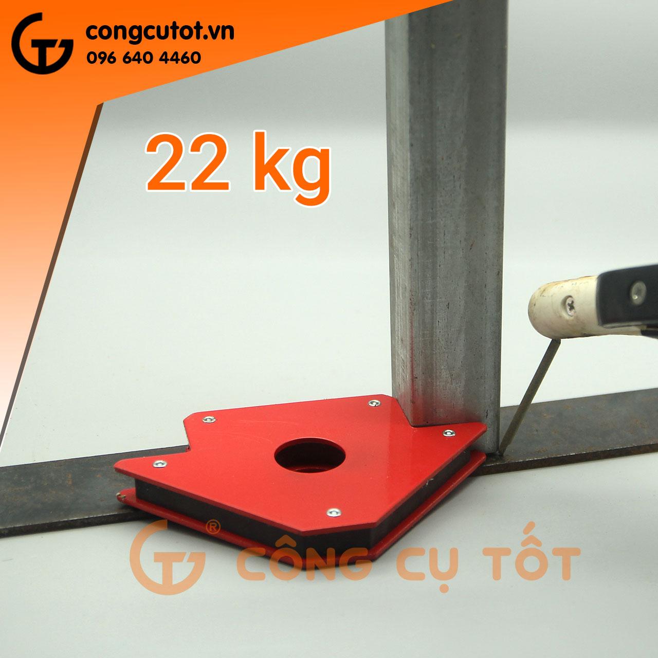 Ke góc nam châm 50LBS lực hút 22kg