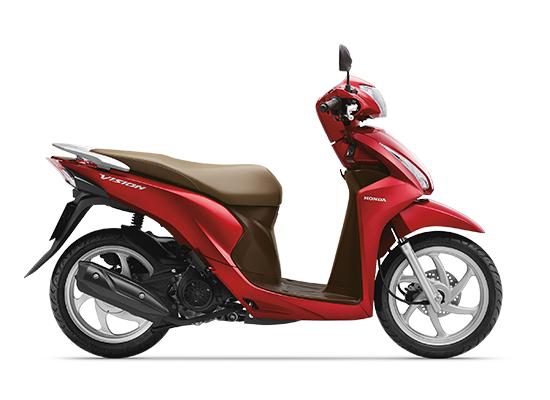 Xe tay ga honda vision 2018 – đỏ