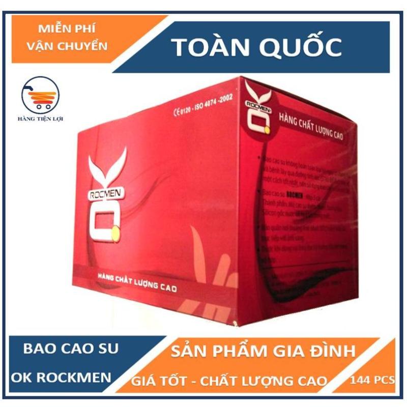 Bộ 144 cái Bao cao su OK Rockmen không mùi