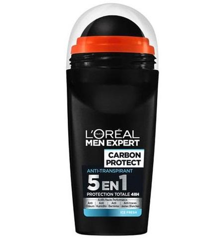 Lăn khử mùi Loreal Paris Men Expert Carbon Protect 5en1 48h 50ml