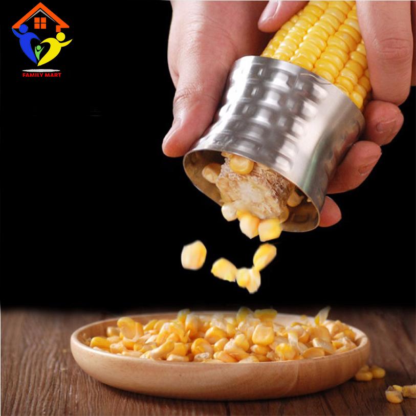 Dụng cụ tách hạt bắp (hạt ngô ) bằng inox tiện dụng cho gia đình - T01