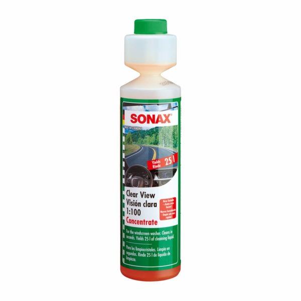 Nước rửa kính đậm đặc sonax clear view 1:100 concentrate new 2018