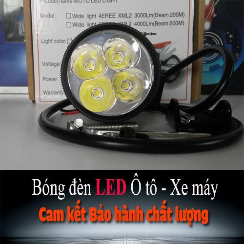 Đèn led trợ sáng l4 - đèn phượt l4 - 40w