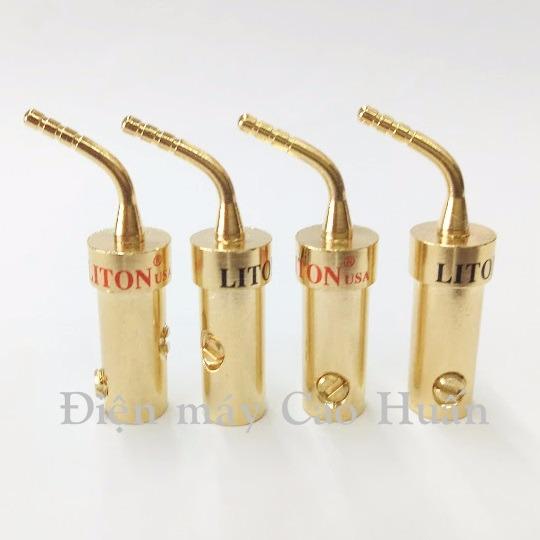 Jack loa Mỏ Chim LITON đồng nguyên khối