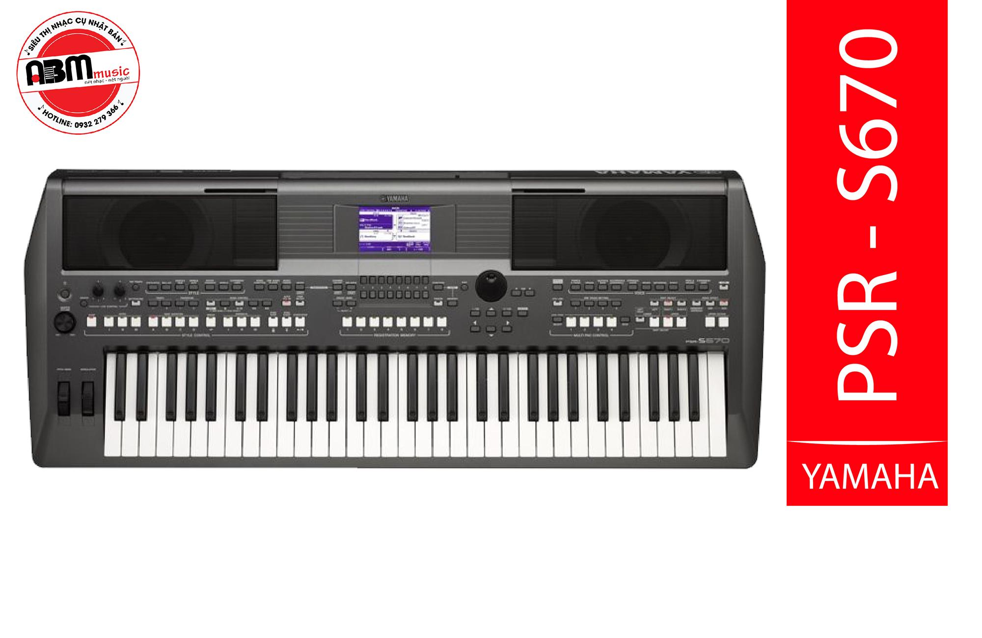 Đàn organ yamaha psr - s670