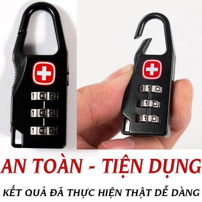 Ổ khóa mã số mini khóa vali cao cấp - vt chan hung