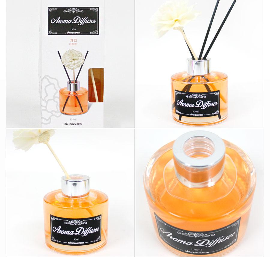 Tinh dầu thơm Aroma Diffuser Sandokkabi 130ml Hương Cherry GHD768