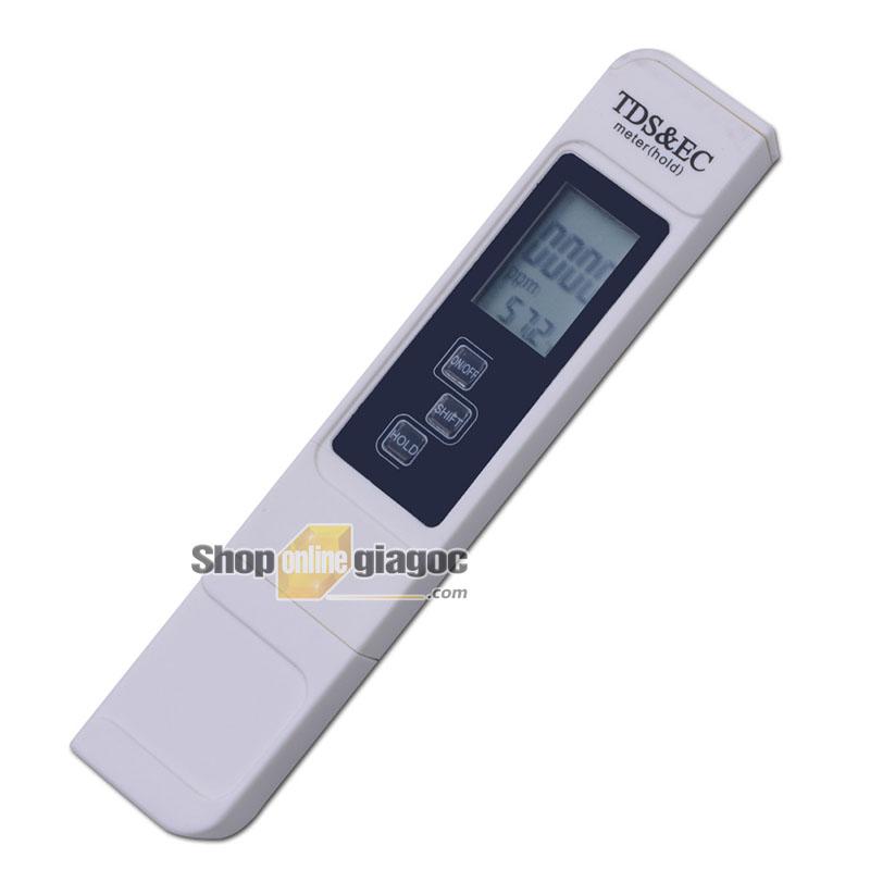 Bút đo tds & ec đo độ sạch, độ dẫn điện, nhiệt độ của nước