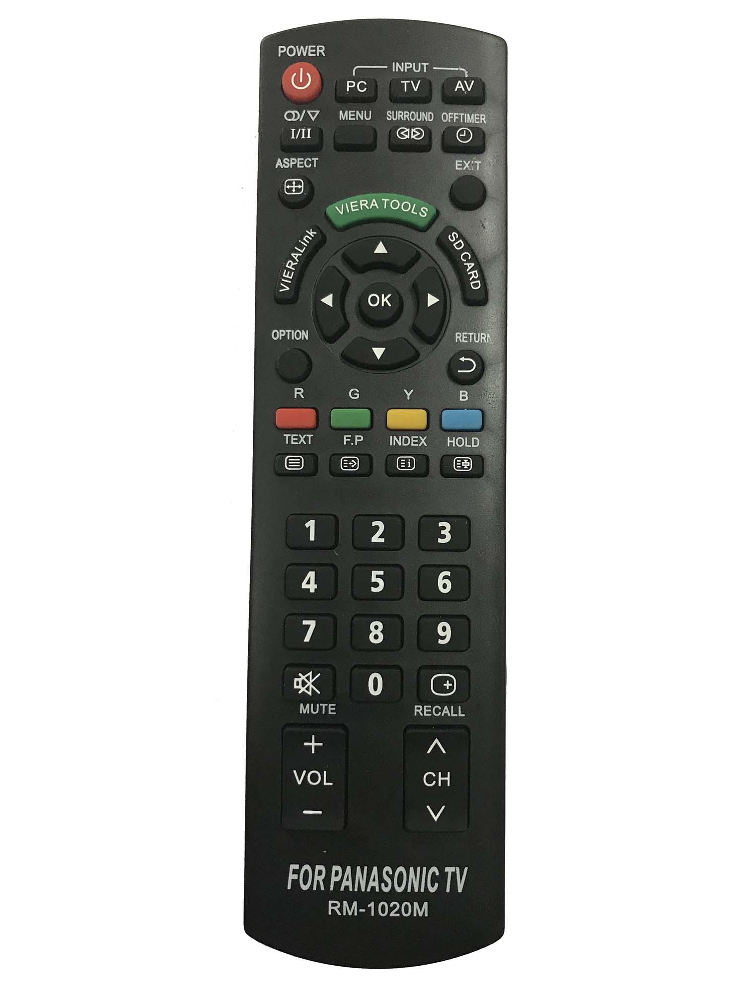 ĐIỀU KHIỂN TIVI PANASONIC LCD RM - 1020M (đen)