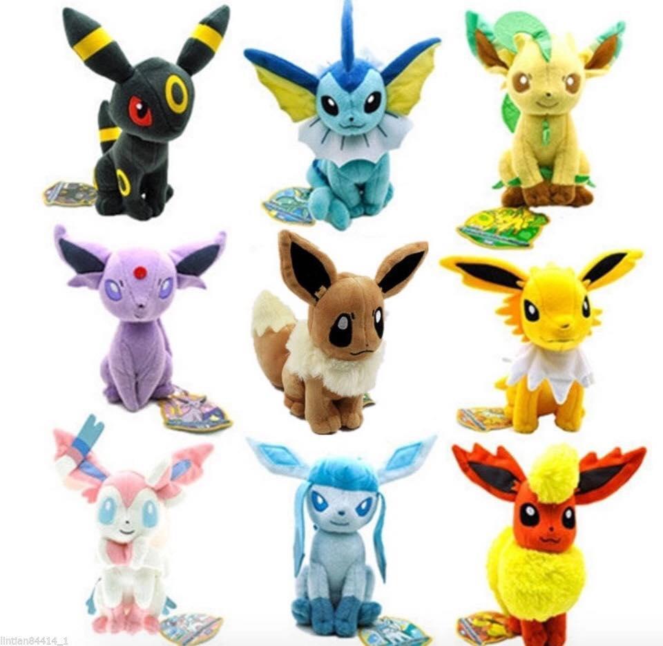 Thú bông Jolteon - Pokemon Eevee tiến hóa size 2