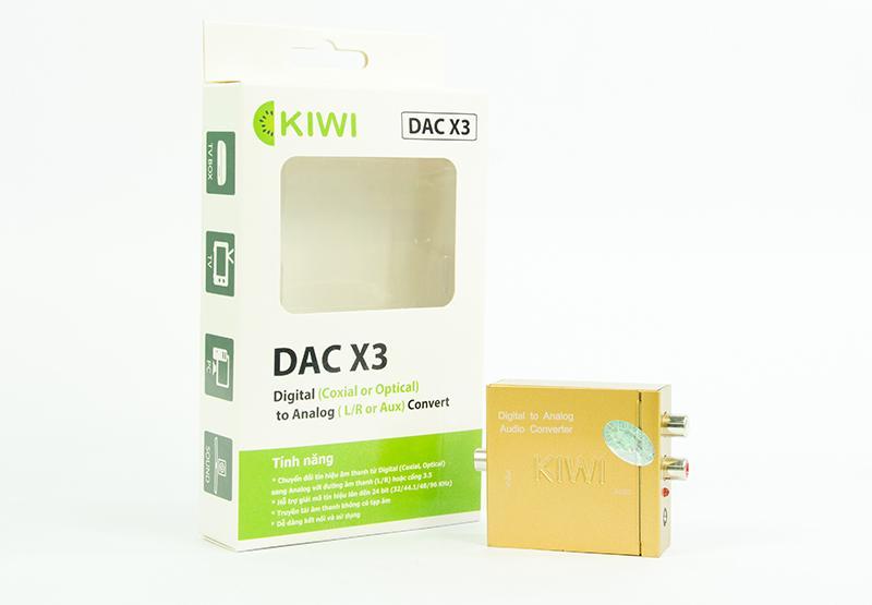Bộ chuyển đổi âm thanh từ Optical sang Analog Kiwi DAC X3