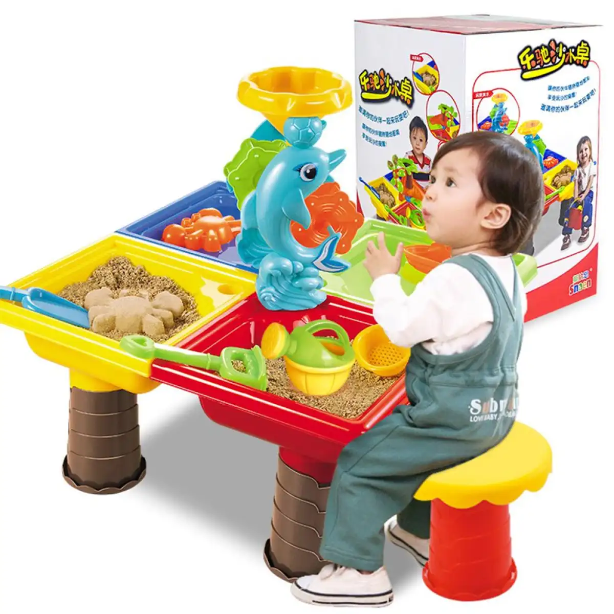 sand and water table for 1 year old