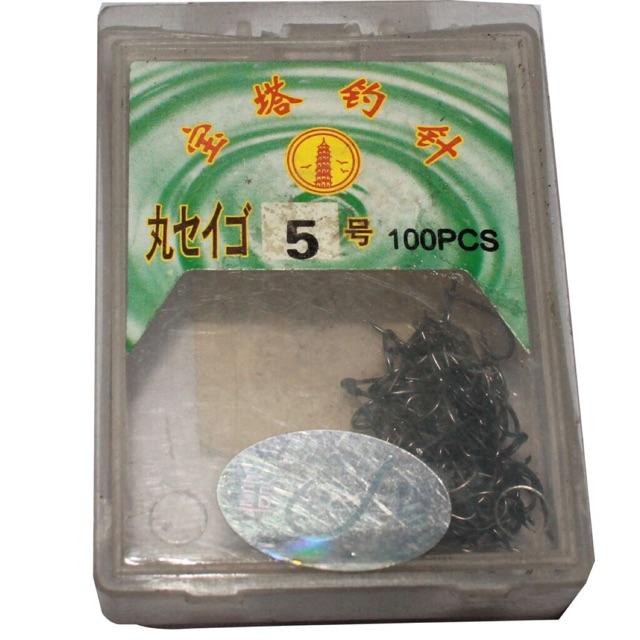 1 hộp lưỡi câu tháp xanh lá ( thế giới đồ câu ) - Thanh lý hàng tồn - đại hạ giá big sale cực hot