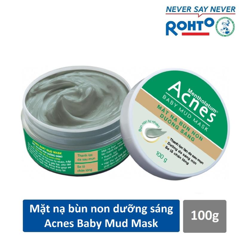Mặt nạ bùn non dưỡng sáng da Acnes Baby Mud Mask 100g