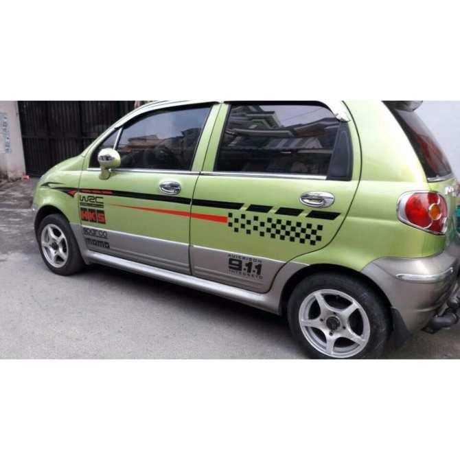 Tem dán sườn xe ô tô