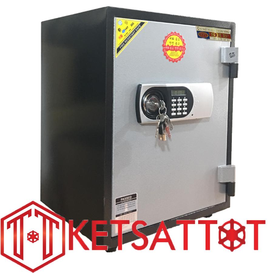 Két sắt ngân hàng SHB S55D ( khóa điện tử báo động )