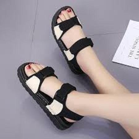 Sandal quai ngang vải dù hàng đẹp