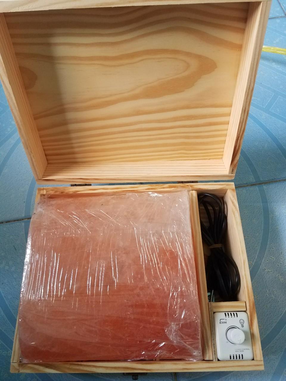 Đèn đá muối massage chân - loại cong