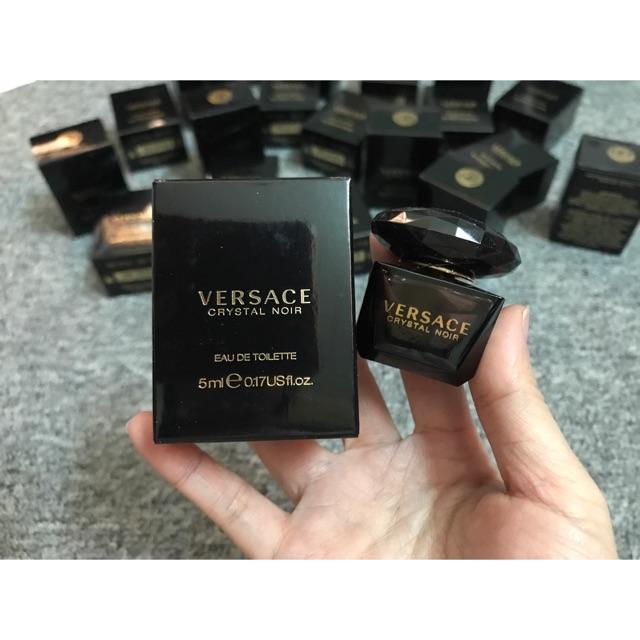Nước hoa mini nữ Crystal Noir - Versace