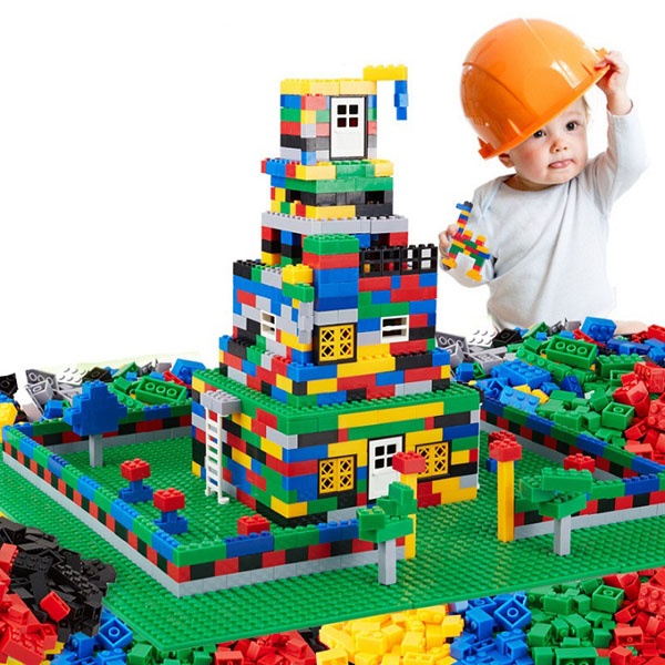 Bộ xếp hình Lego 1000 chi tiết cho bé