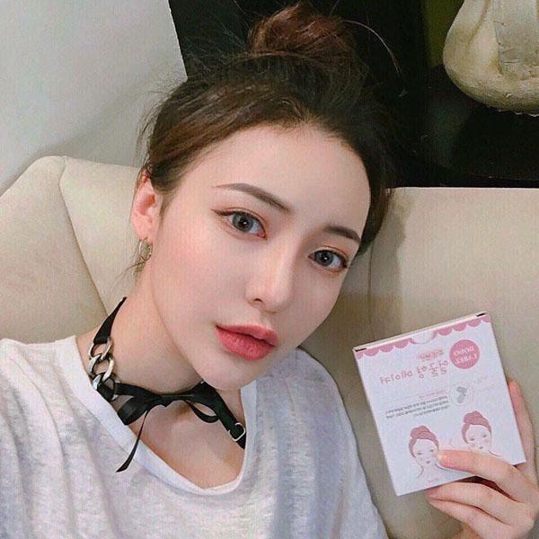 Hộp 40 miếng dán mặt vline thon mặt