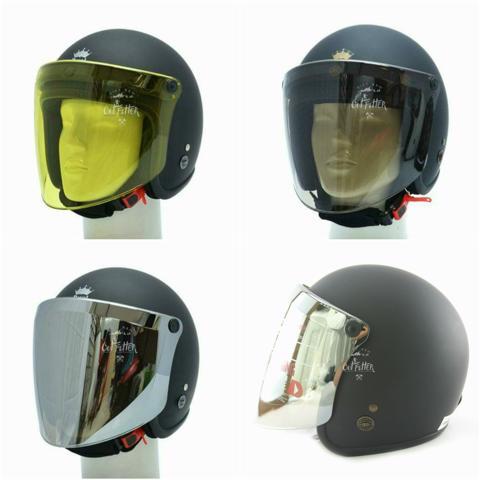 Kính flat m20 royal cho mũ 3/4