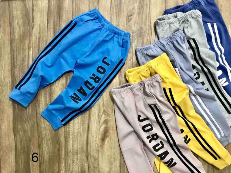 Quần jogger bo gâu cho bé