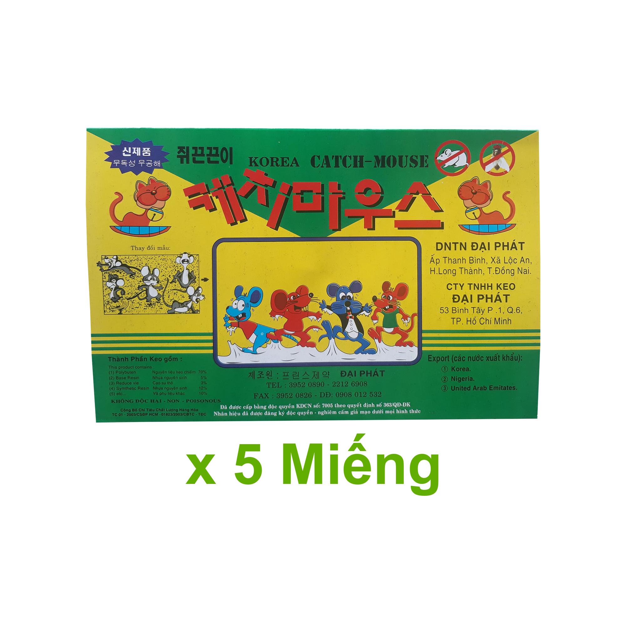 Keo bẫy chuột hàn quốc - Siêu dính