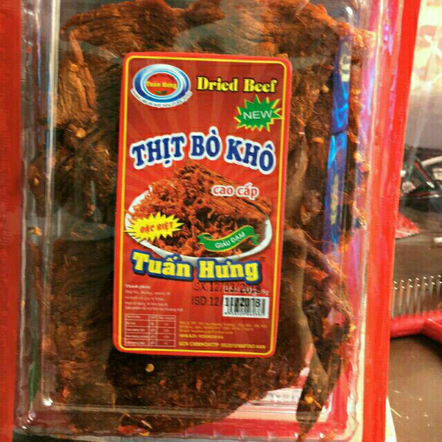 Thịt bò khô đóng goi