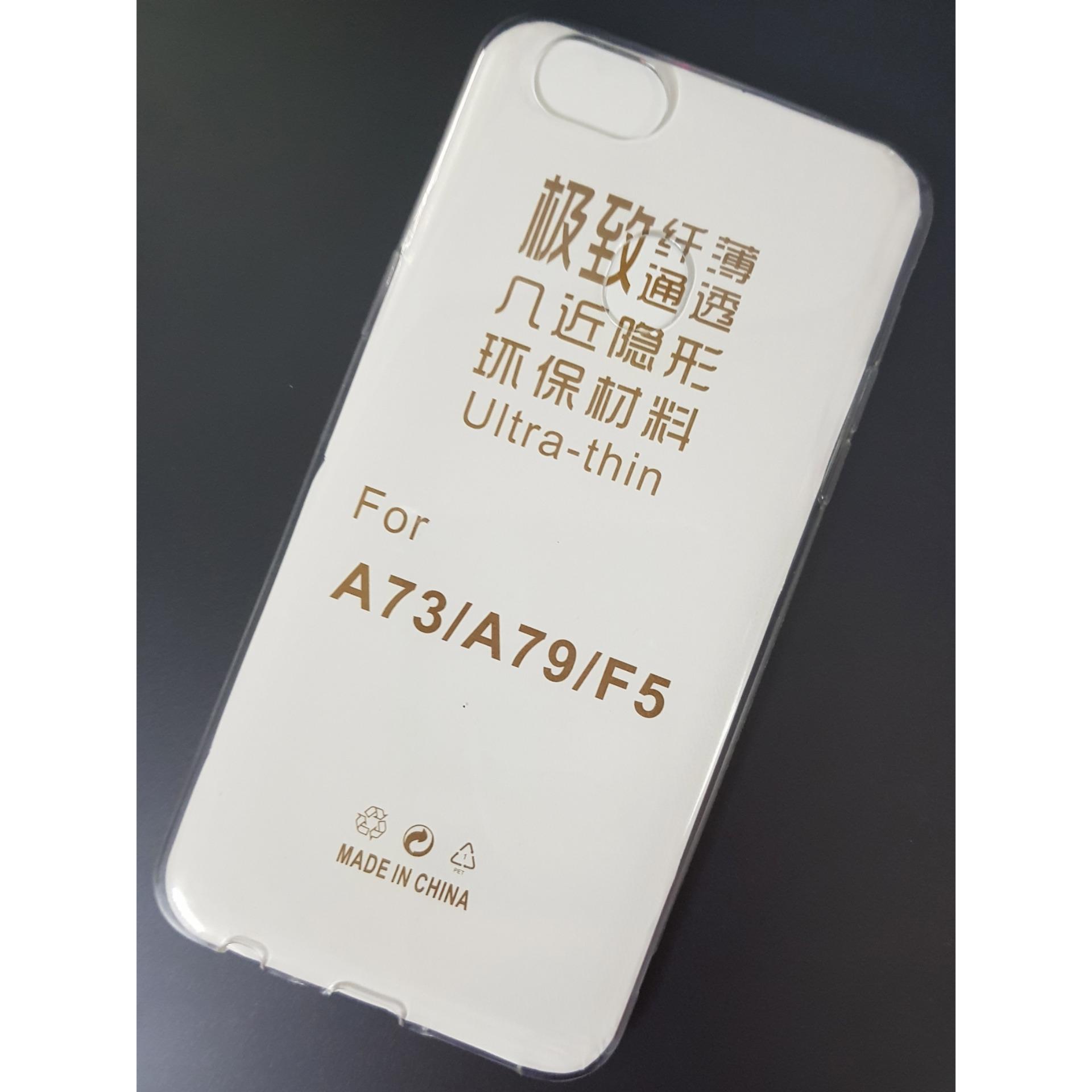 Ốp lưng oppo f5 dẻo silicon mỏng trong suốt